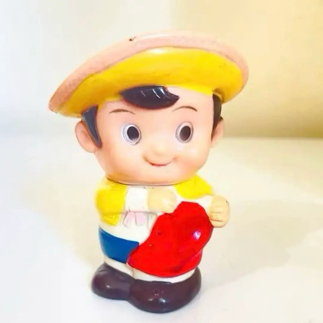 ＥＤＷＩＮ坊や　貯金箱　レトロ　レア　昭和 松下電器製 復刻版 ナショナル坊や 貯金箱 外箱付き 11.5cm×11cm