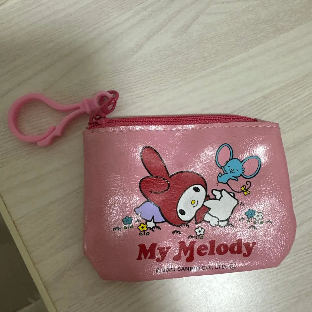 美樂蒂 化妝包 粉色 的縮圖