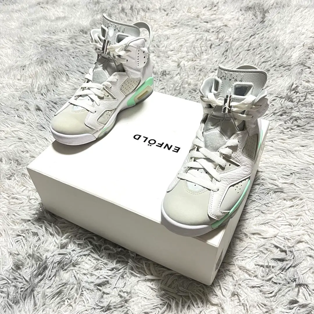エアジョーダン6 ホワイト/ミントグリーン Air Jordan 6/エア ジョーダン 6 Mint Foam DQ4914-103