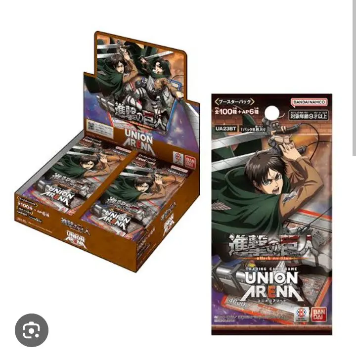 BANDAI - UNIONARENA　進撃の巨人 SR以下4コン ユニアリ ユニオンアリーナ 進撃の巨人 緑SR以下4コン - メルカリ