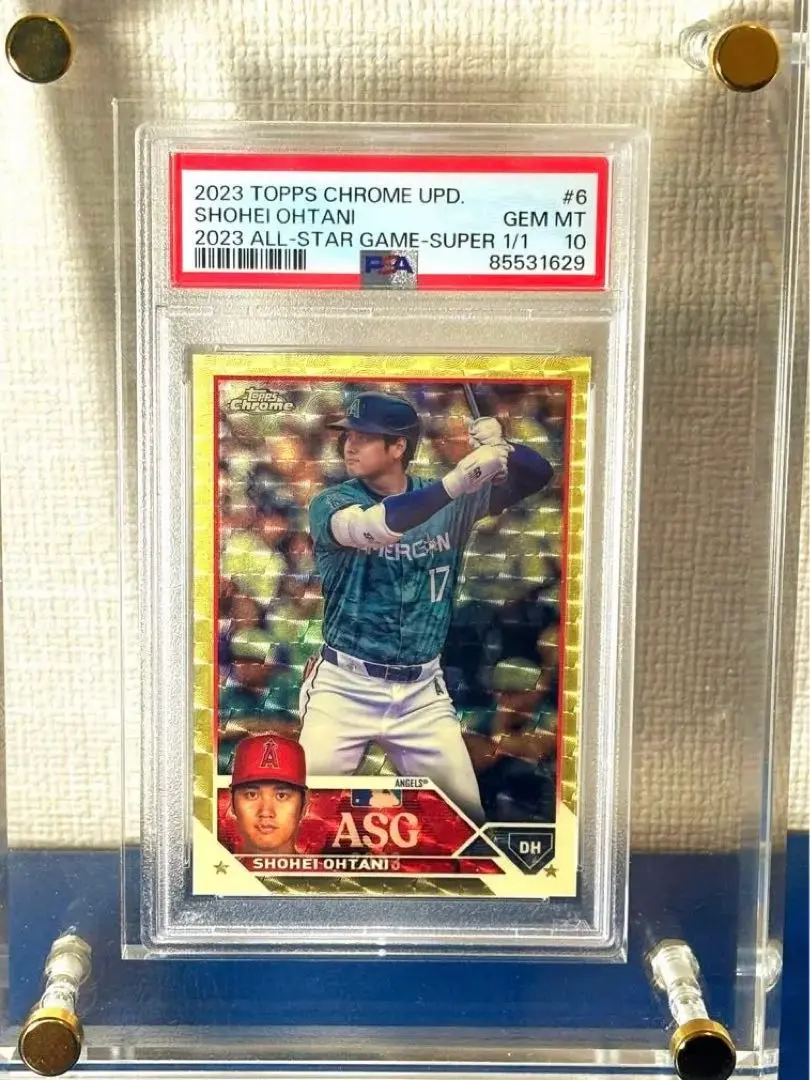 大谷翔平1/1 topps 2021 archives Fractor!