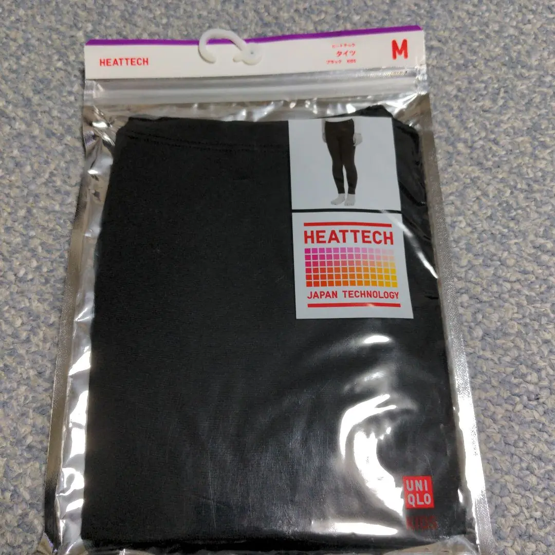 Thumbnail of UNIQLO HEATTECH Kids' Tights M Black