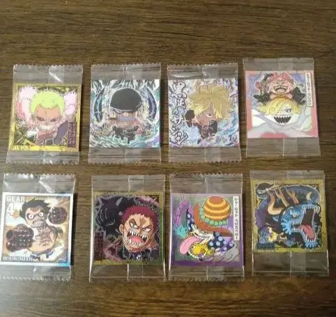 Thumbnail of One Piece Great Pirate Seal Wafer Seal Luffy & Kaido