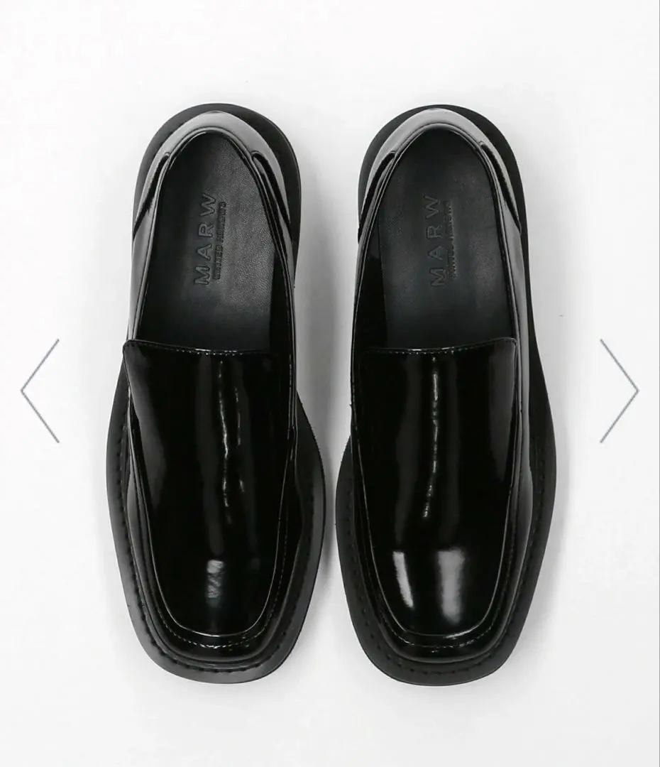 未使用級　MARW　マルゥ　アローズ　23.5　ローファー　トラックソール　厚底 中古・古着通販】MARW UNITED ARROWS (マルゥ ユナイテッド