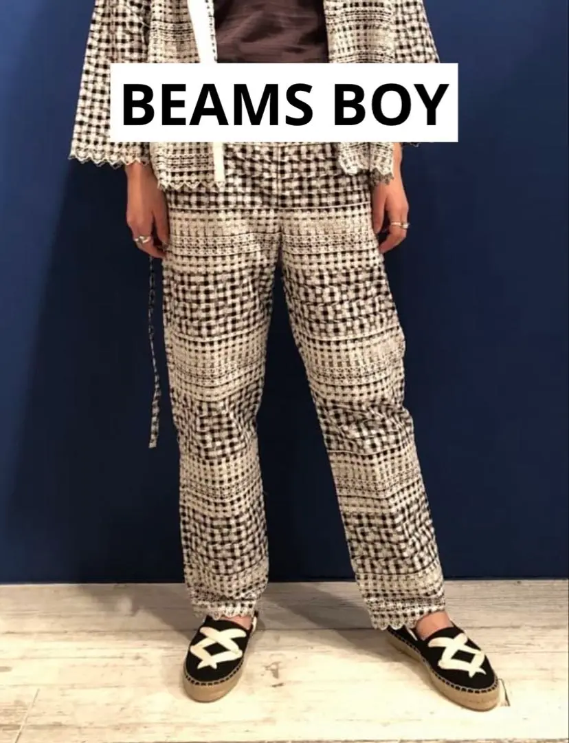BEAMS BOY レースアップ　ワークパンツ 楽天市場】【SALE／50%OFF】レースアップ ワーク パンツ BEAMS