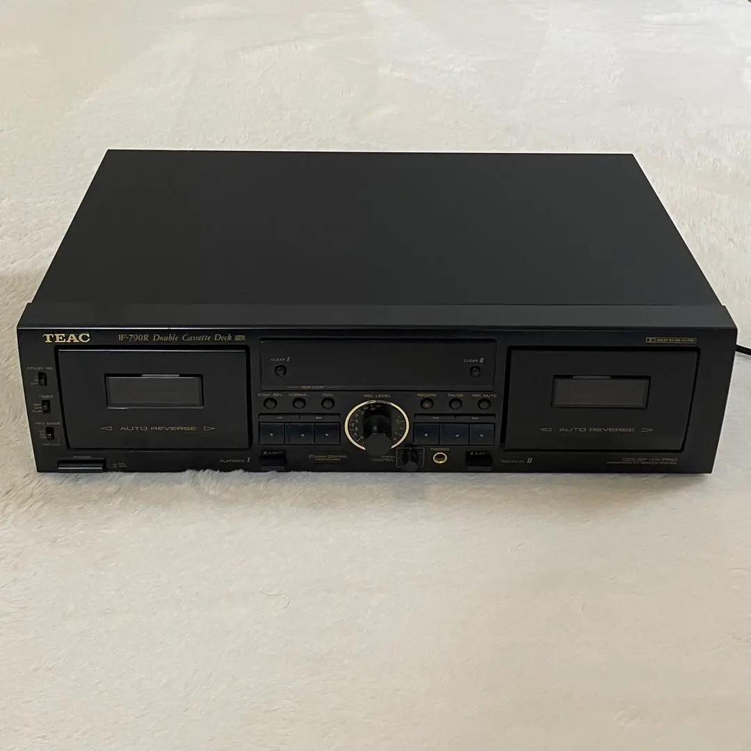 感謝再々値下げ　中古　ダブルカセットデッキTEAC(ティアック)　W-790R Amazon.co.jp: TEAC カセットデッキ W-790R : 家電＆カメラ