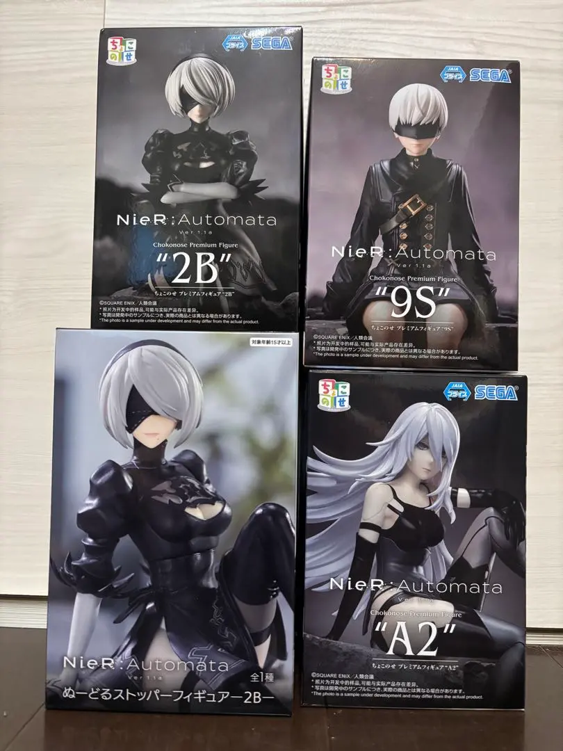 NieR:Automata ちょこのせプレミアムフィギュア 2B 9S A2 Amazon.co.jp: TVアニメ「NieR:Automata Ver1.1a」 ちょこのせ