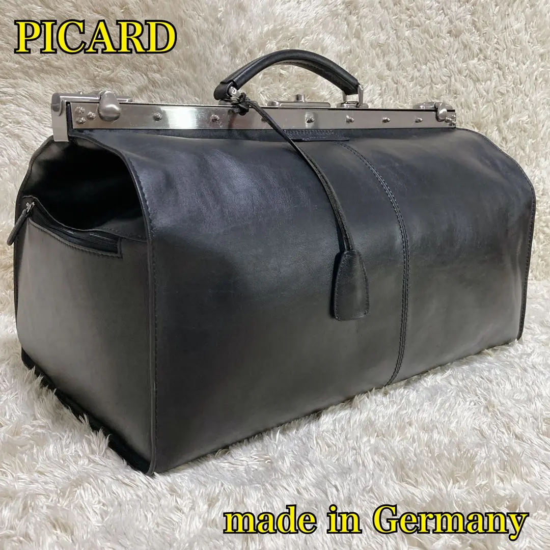 美品】PICARD ピカード オールレザー ダレスボストンバック