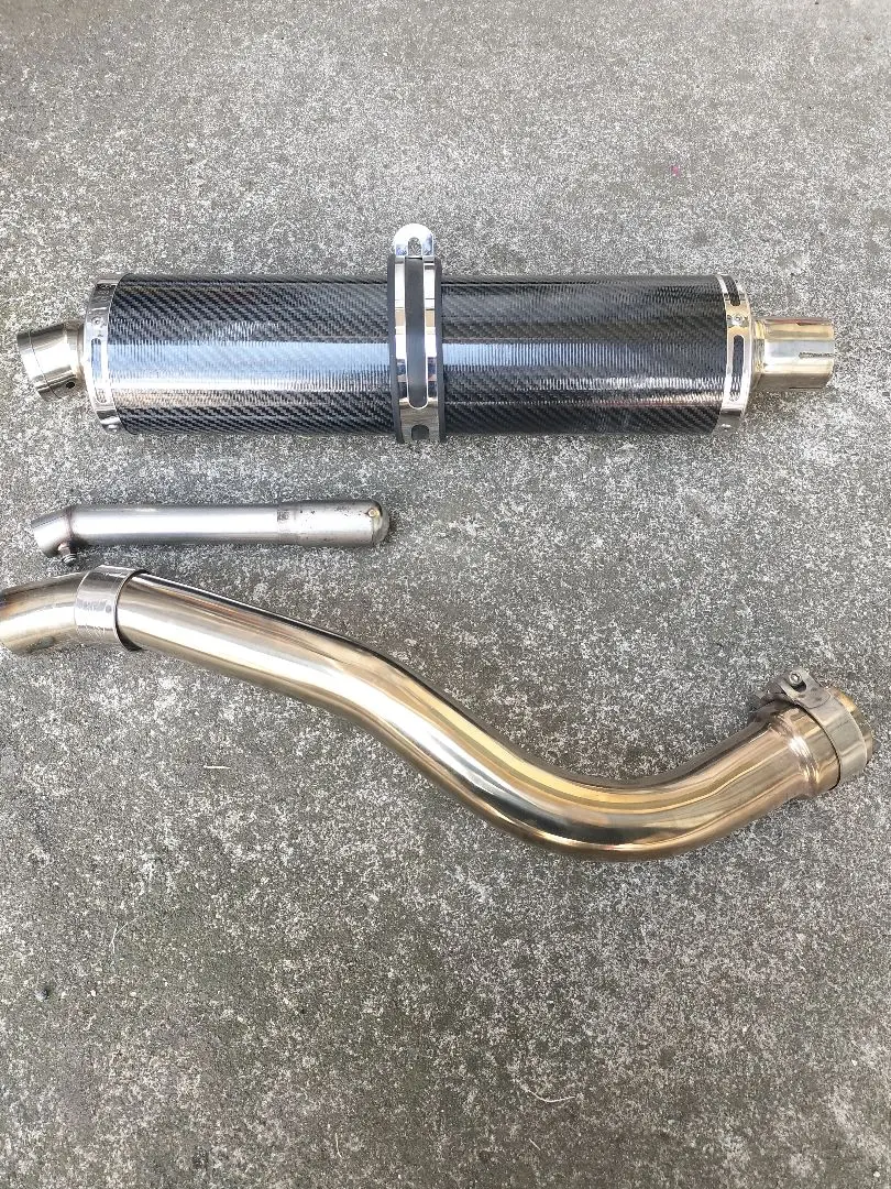 GSXR125 GSXR125 フルエキ　マフラー　サイレンサー　ジャンク GSXR125 GSXR125 フルエキ マフラー サイレンサー ジャンク GSX