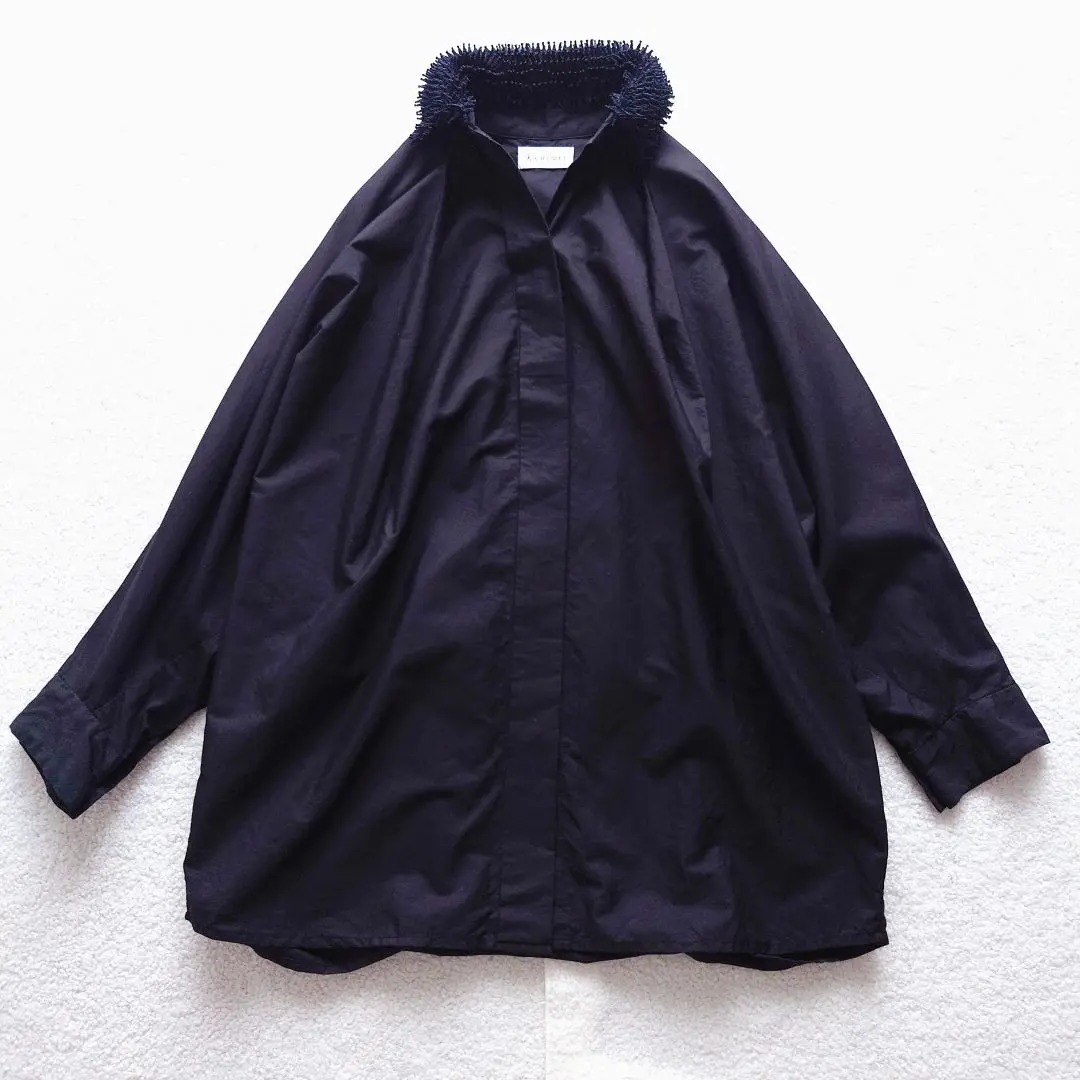 有松絞り cucuri ククリ チュニックワンピース カットソー スウェット 白 有松絞り cucuri ククリ チュニックワンピース カットソー