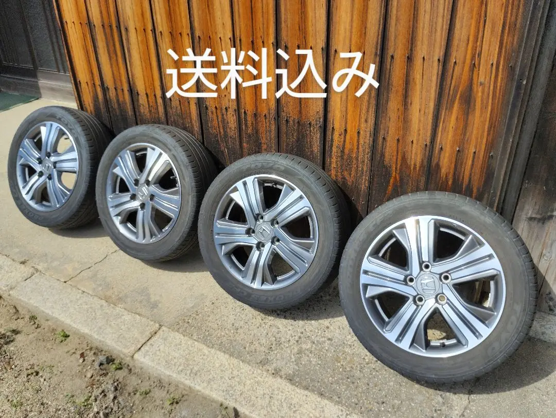 ステップワゴン ハイブリット 純正ホイール 四個セット 6AA - RP5 送料込み】RP5 ステップワゴン スパーダ ハイブリッド 純正