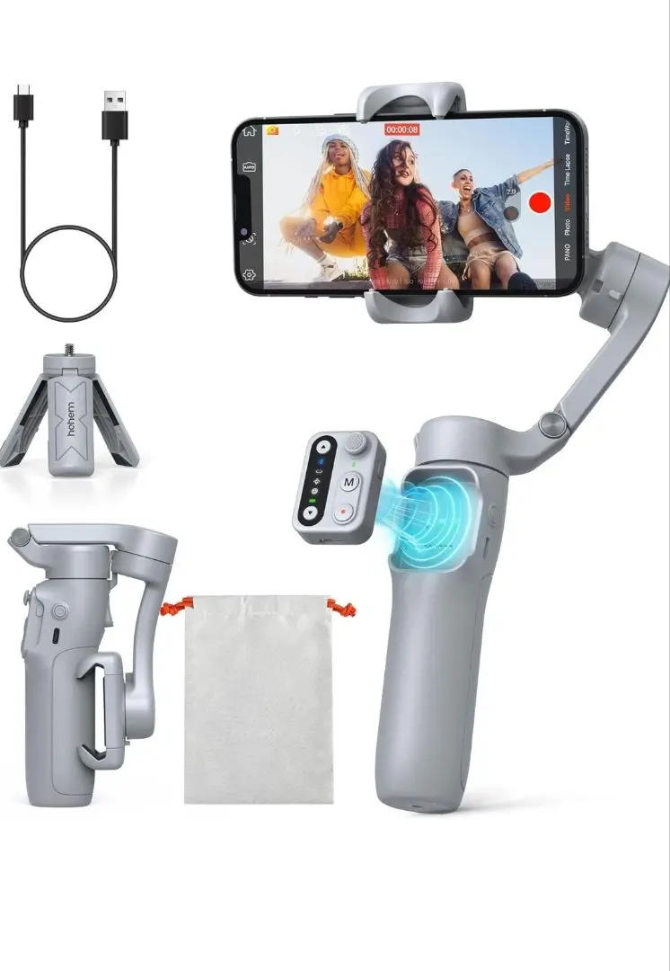 新品未開封品　hohem X3 SE 3軸スマホジンバル Amazon.co.jp: hohem X3 SE ジンバル 3軸スマホジンバル 着脱式