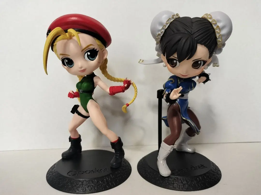 qposket ストリートファイター（キャミィ、春麗）、ハーレイクイン8点セット ストリートファイター」シリーズのキャミィがQ posketシリーズに