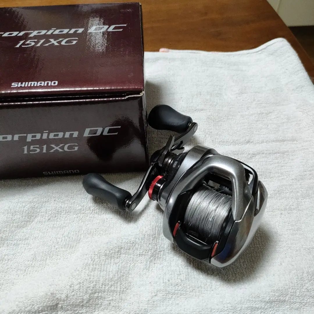 美品 21スコーピオンDC151XG ゴメクサスハンドル付き 動画あり