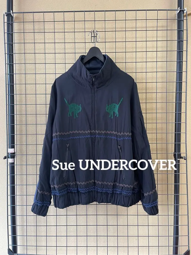 【本日限定・イイじゃん、スカジャン】SueUNDERCOVER BIRD 鳥とバイクのスカジャン｜ウサギがいる｜CUNE ONLINE STORE