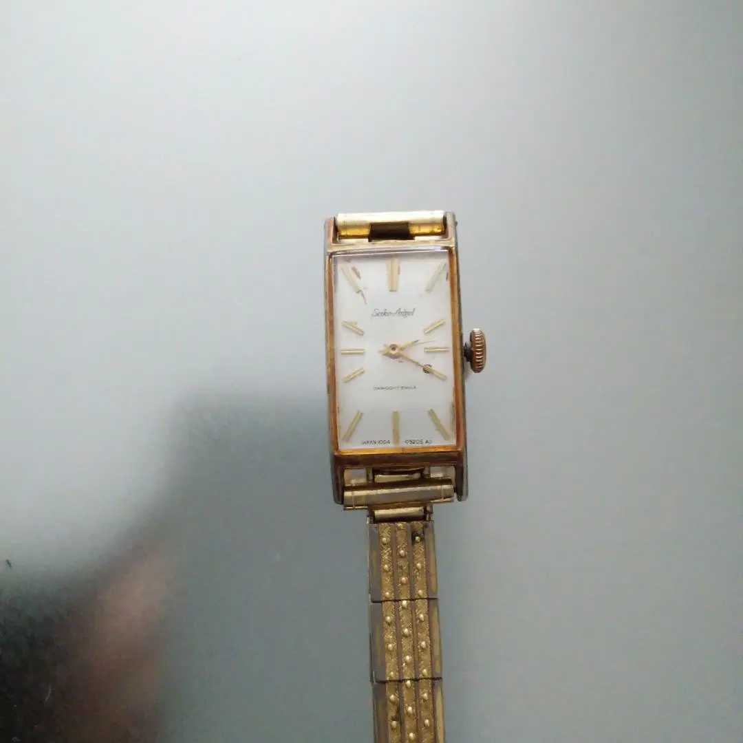 2542【希少】SEIKO Angel レディース腕時計　手巻き　ゴールド　金 2542【希少】SEIKO Angel レディース腕時計 手巻き ゴールド 金