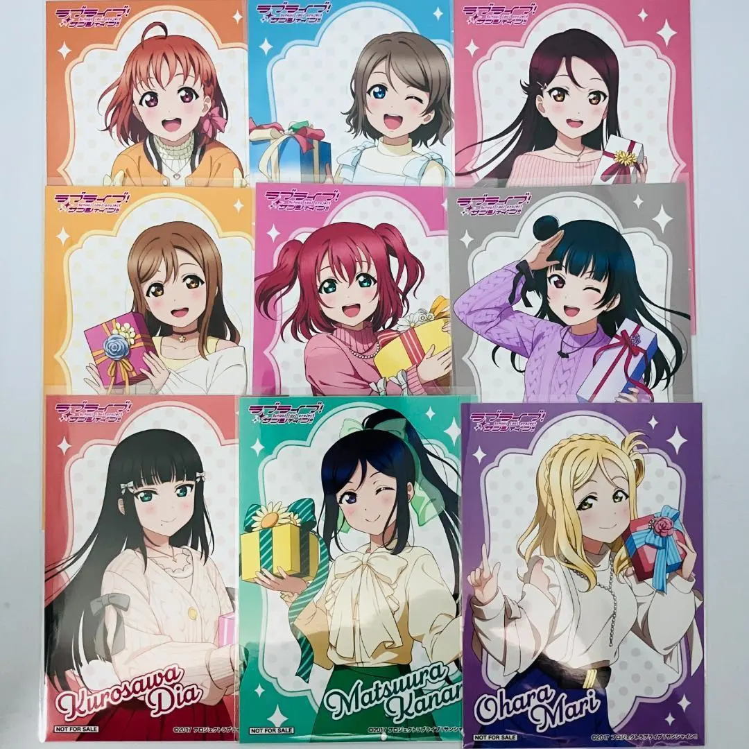 Thumbnail of Aqours Purchase Bonus Bromide Complete Set: Eien Stage Fair