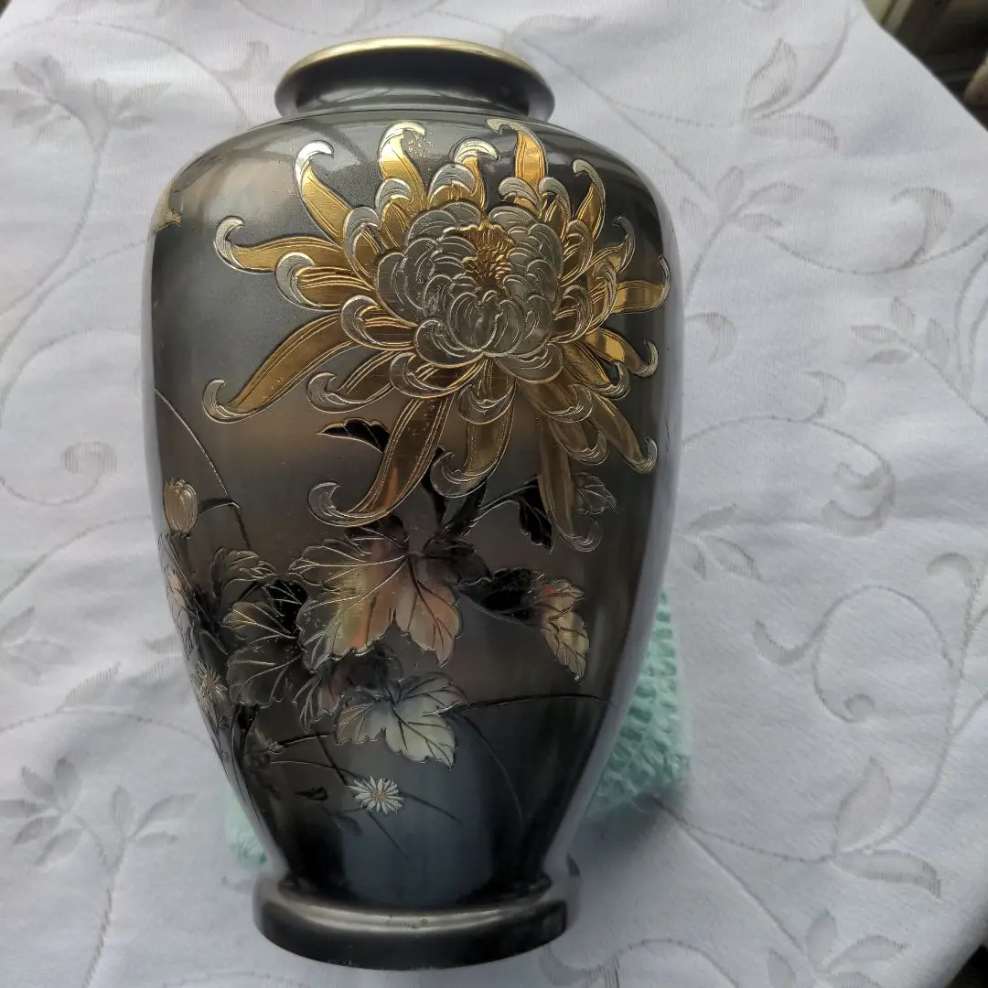 秀山　彫金富士山 富士山彫金、秀鳳作、額装 - メルカリ