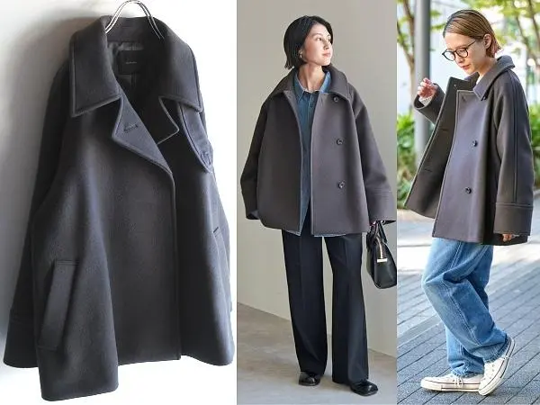 Spick&Span スーパー160sテントラインショートコート 36 2025年最新】テントラインショートコート spick&spanの人気