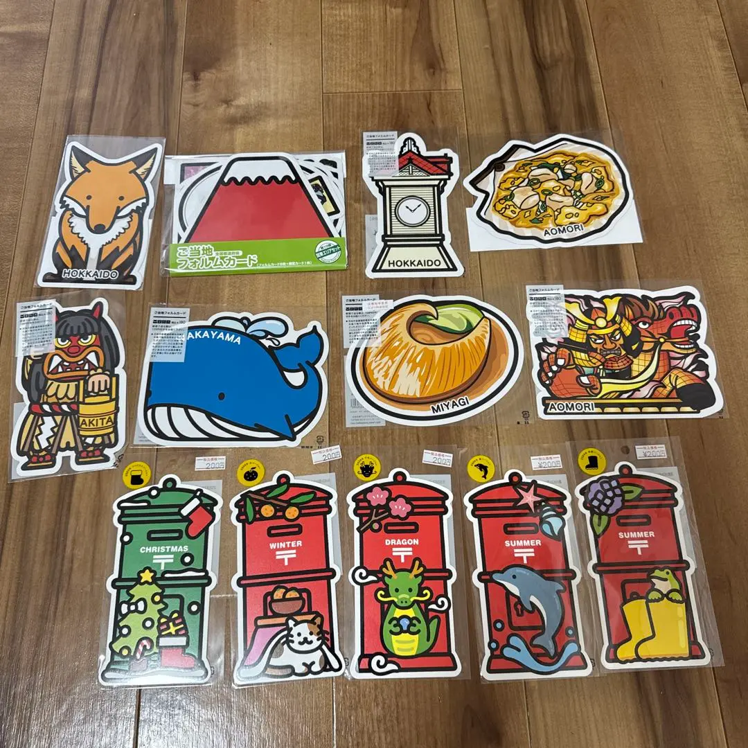 【新品】ご当地フォルムカード　青森7枚セット ご当地フォルムカード青森県 | 郵便局で買えるグッズPOSTA COLLECT
