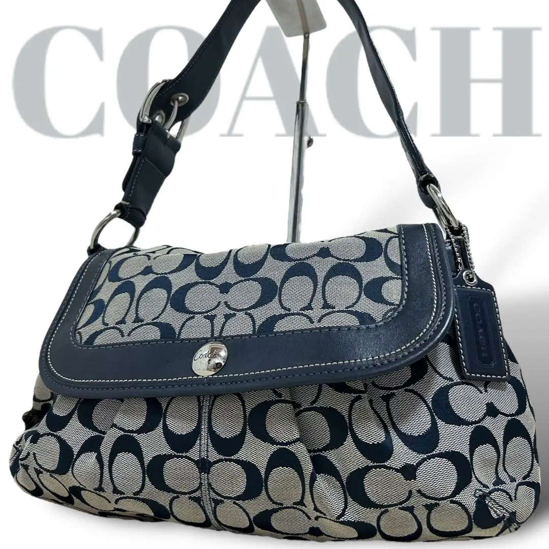 COACH ハンドバッグ 肩掛けショルダーバッグ　シグネチャー F13739 COACH ハンドバッグ 肩掛けショルダーバッグ シグネチャー