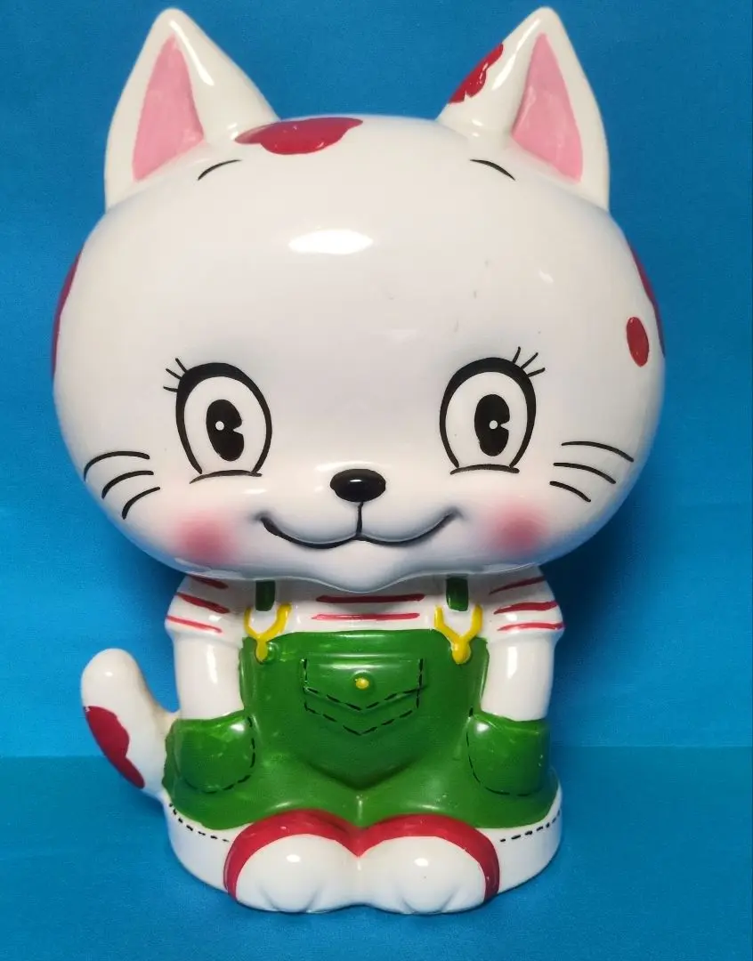 超希少♡】昭和レトロ 内藤ルネ☆犬貯金箱 当時物 陶器 ヴィンテージ