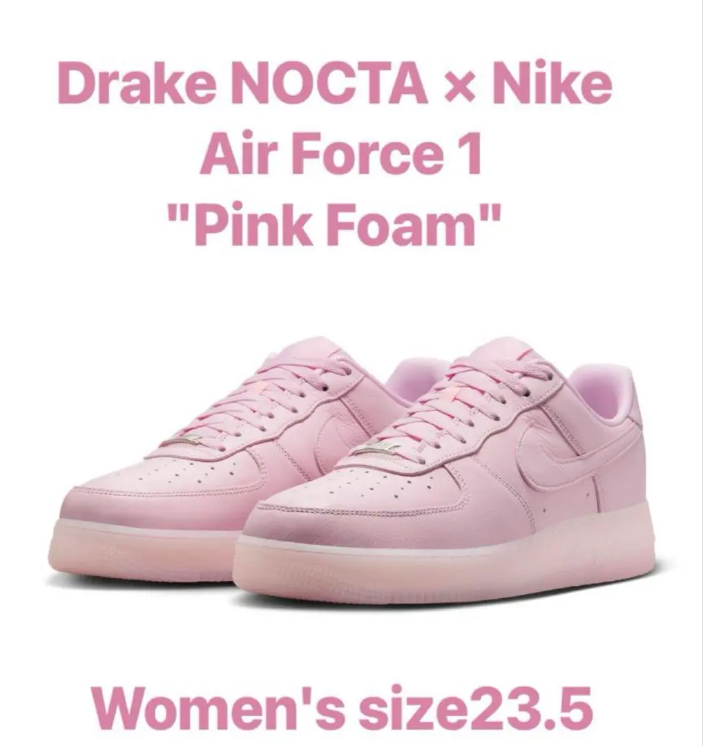 2025年最新】NOCTA エア フォース 1 pinkの人気アイテム - メルカリ