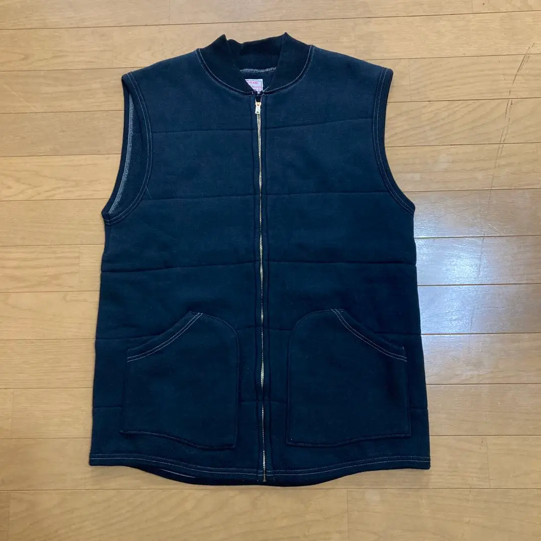 クッシュマン cushman ブラウンズビーチクロスベスト 美品