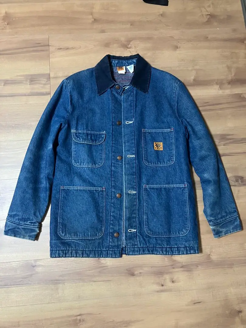 雰囲気◎ 80s BIG BEN USA製 デニム カバーオール ペンキ 70s 80s 70年代 80年代 ビッグベン ラングラー デニムジャケット