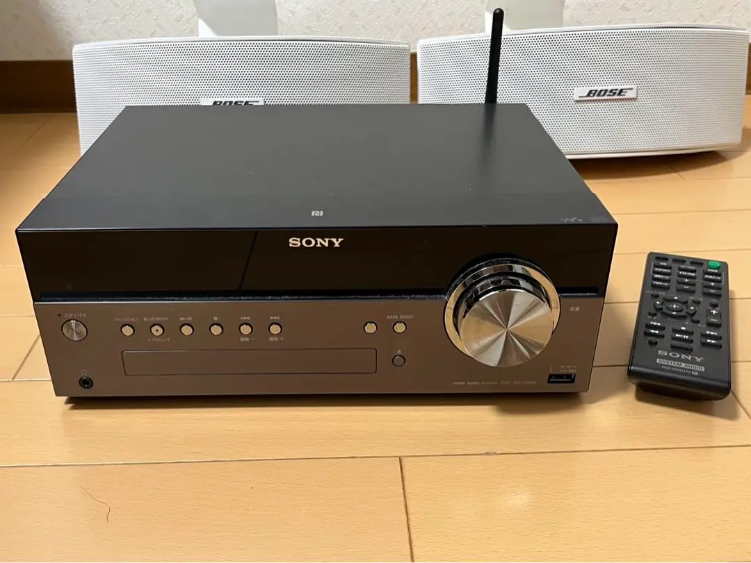 【連休中期間限定値下】SONY ステレオコンポ　CMT-SBT300W 連休中期間限定値下】SONY ステレオコンポ CMT-SBT300W