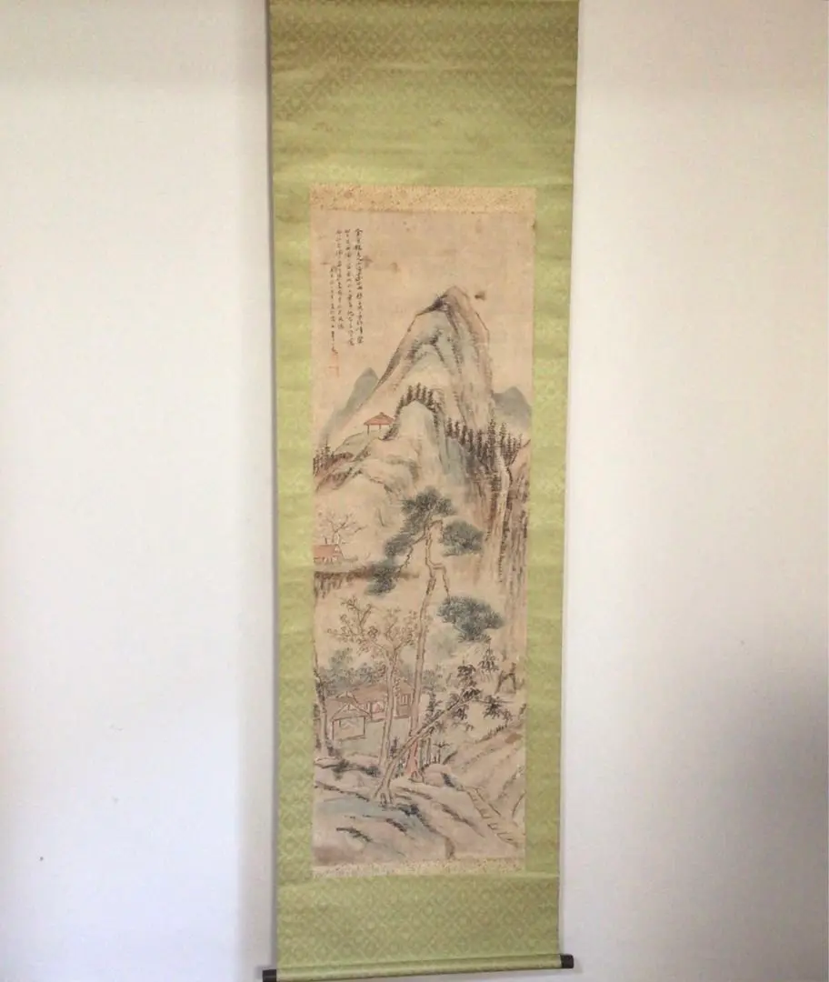 数量限定SALE 真作】秋月俣/種樹/無邪/横物/掛軸/名家伝来/AA-474 絵画