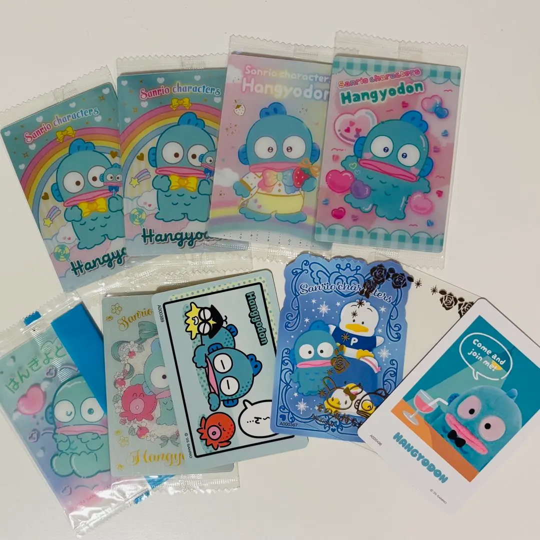 Thumbnail of Sanrio Hangyodon Card Set