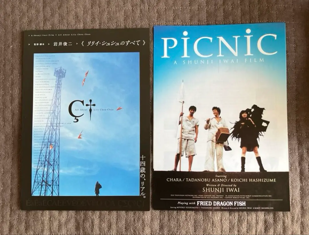 激レア珍品　映画リリイ・シュシュのすべて　宣伝告知　関係者配布用リーフレット 映画チラシ「リリイ・シュシュのすべて」 - メルカリ