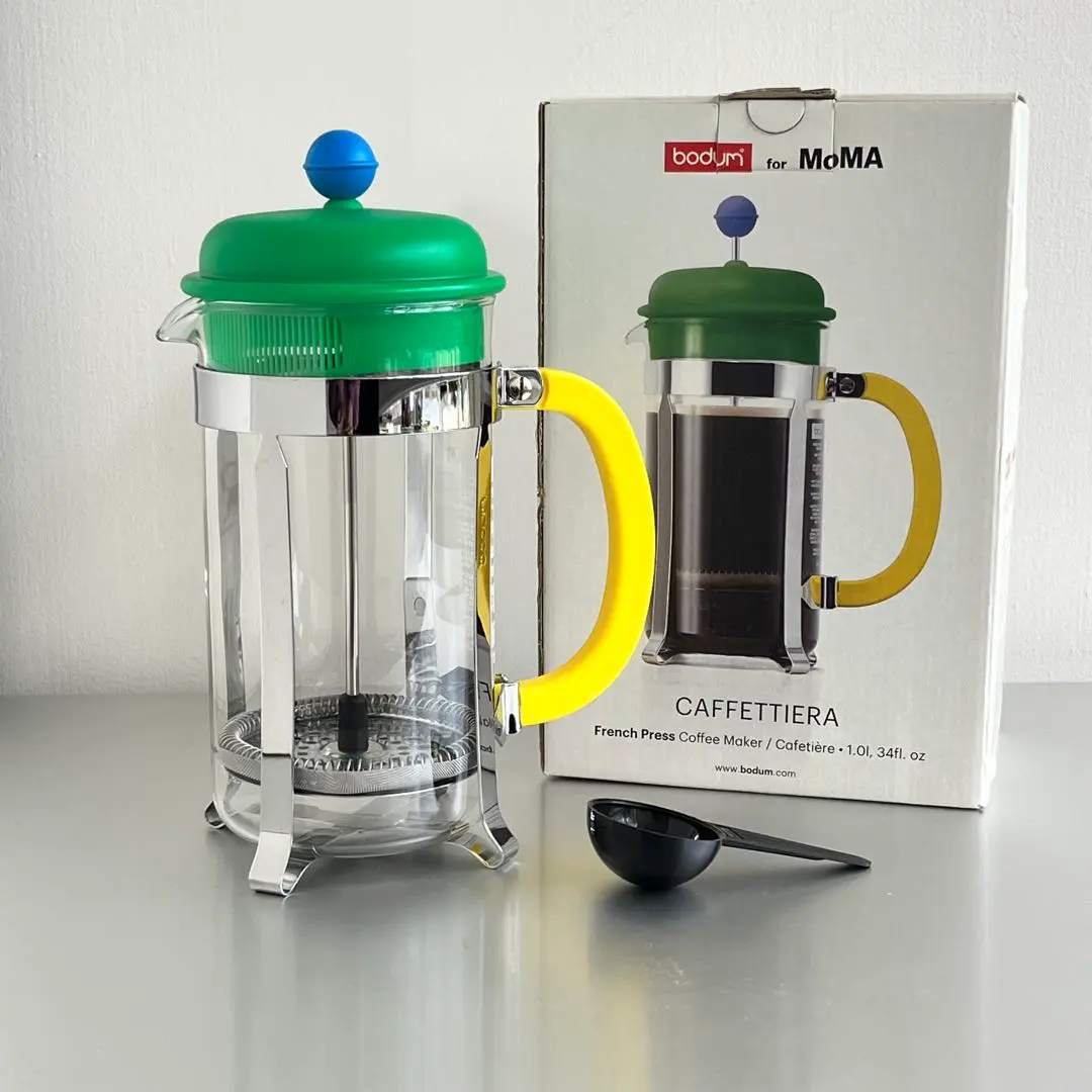 【未開封新品】MoMA Bodum コーヒーメーカー ブルーマルチ 12カップ用 Bodum コーヒーメーカー ブルーマルチ 12カップ用(ブルーマルチ