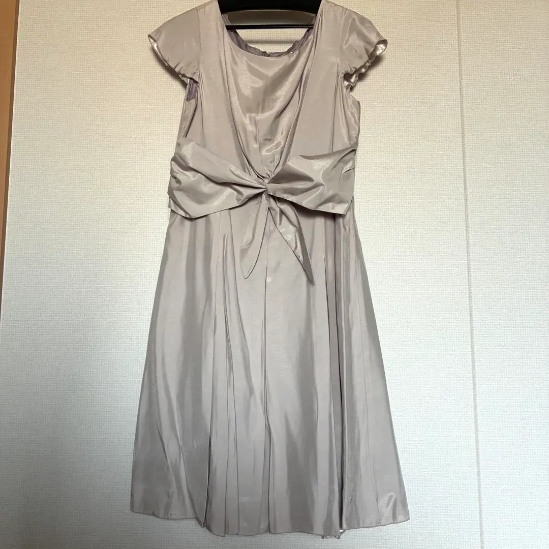 Thumbnail of Beige French sleeve dress