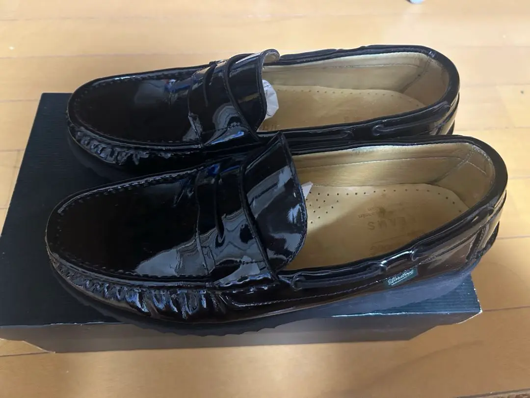 未使用品 Paraboot VIGNONY エナメル ローファー 23cm Paraboot（パラブーツ）の「【 paraboot / パラブーツ