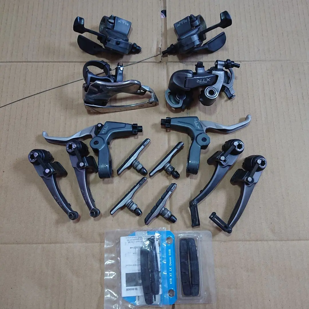 4121【未使用？】 XTR BL-M950 BR-M960 XTR Vブレーキ - メルカリ