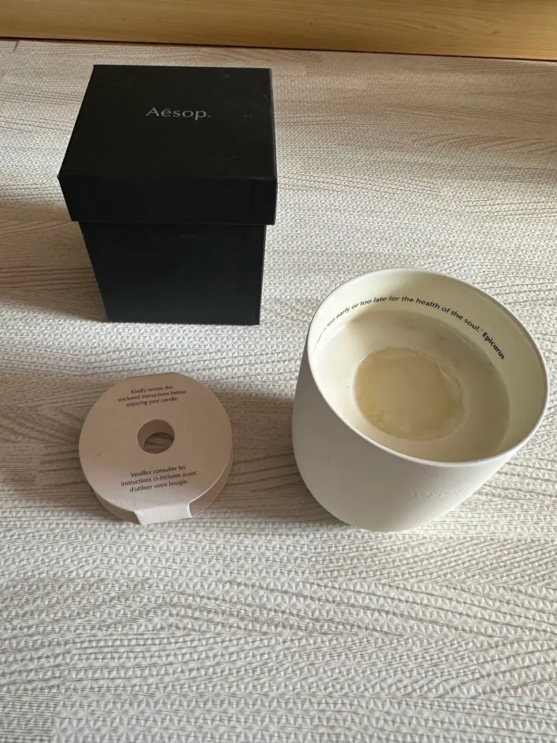 【新品・未使用】イソップ プトレミー アロマティックキャンドル 300g Amazon.co.jp: Aesop イソップ プトレミー アロマティック