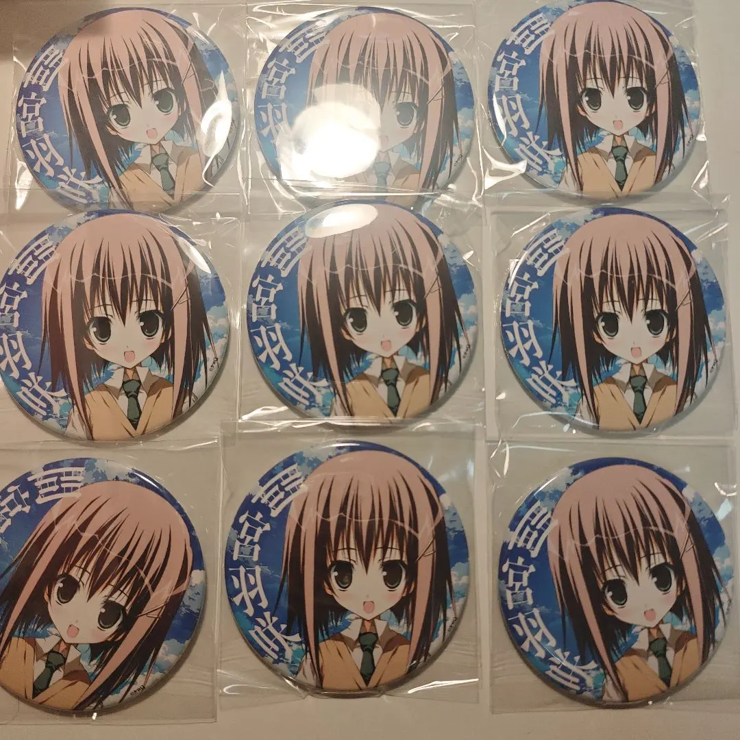 Thumbnail of Wonderful Everyday Online Lottery Hazuki Mamiya Can Badges, 9 pieces