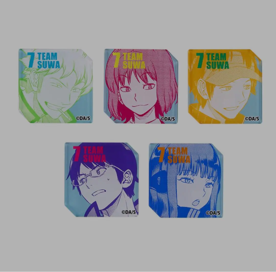 ワールドトリガー ワートリ26巻ポストカード 諏訪7番隊 隠岐 香取 三雲 宇井 アニメイト 本チーム on X: 