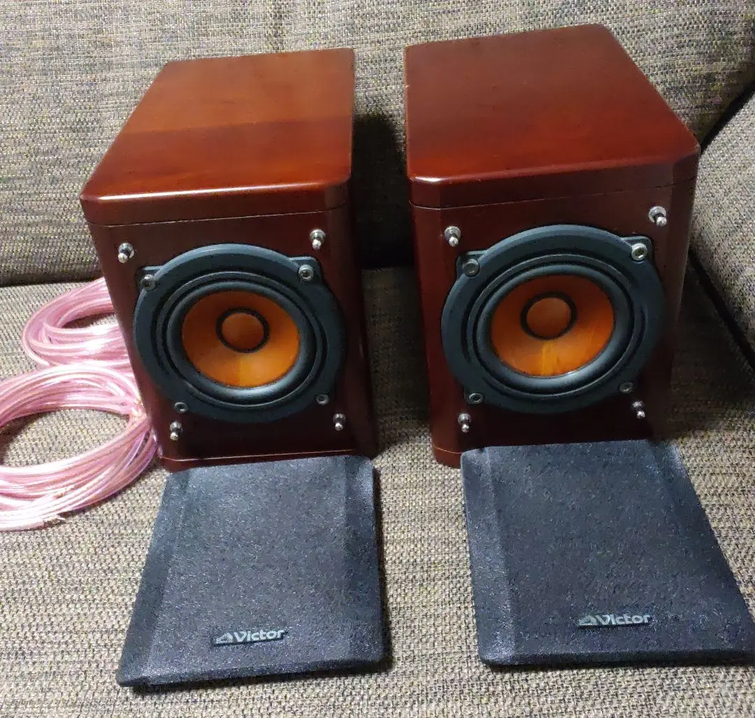 ビクター ウッドコーンスピーカー(SP-EXAK1) ビクター SP-EXAK1 空気録音 最後に原曲あり 8.5cm ウッドコーン