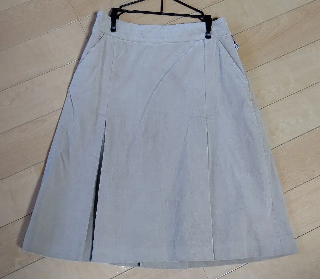 Thumbnail of Brooks Brothers Corduroy Box Skirt, Beige, Size 0