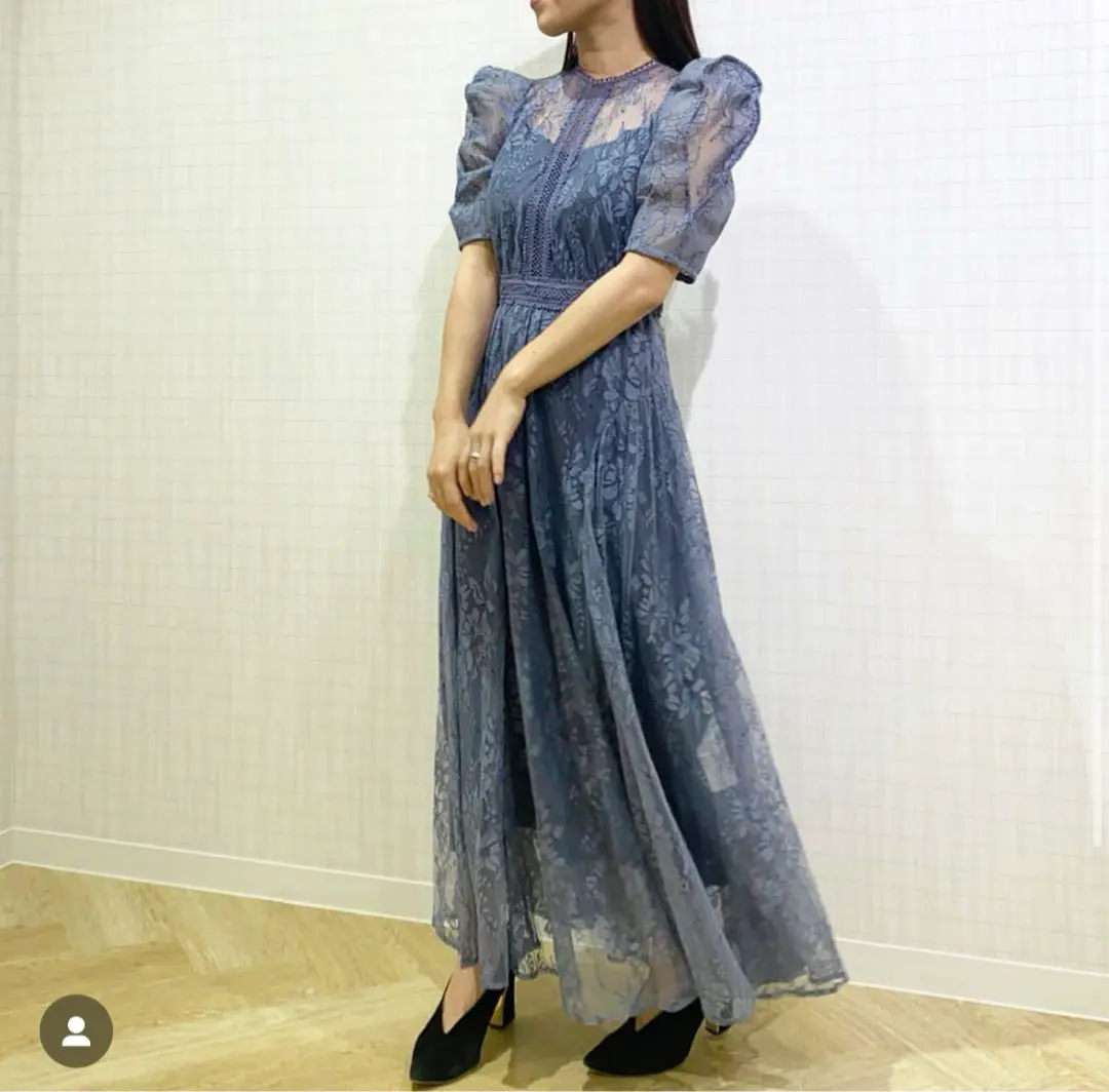 2025年最新】フラワー刺繍チュールドレス snidelの人気アイテム