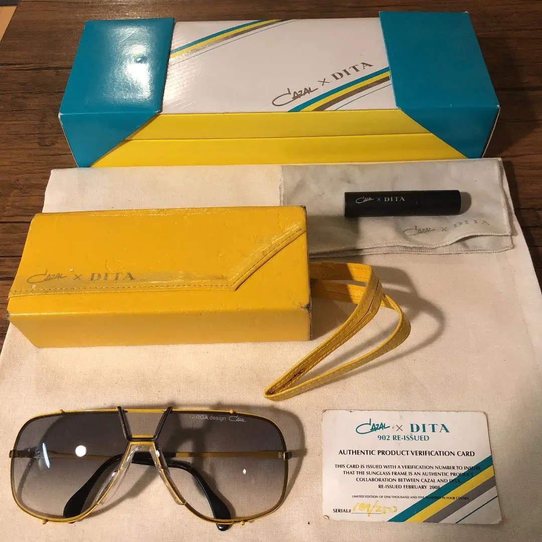 Cazal x Dita 902 sunglasses in limited edition - Luxurylaunches
