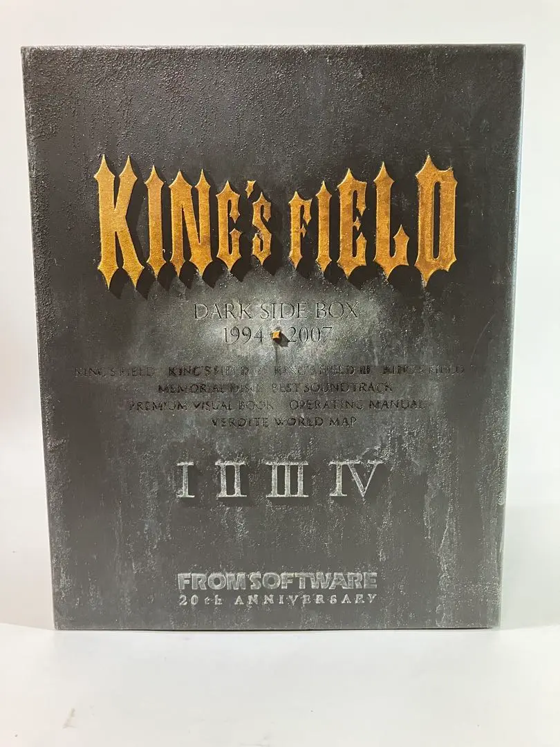 キングス・フィールド ダークサイドBOX KING'S FIELD Dark Side Box 1994-07 FROM SOFTWARE 20th