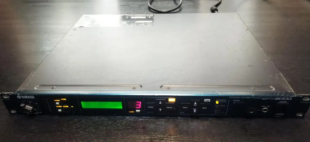 612 YAMAHA SPX2000 マルチエフェクター　ラック 612 YAMAHA SPX2000 マルチエフェクター ラック