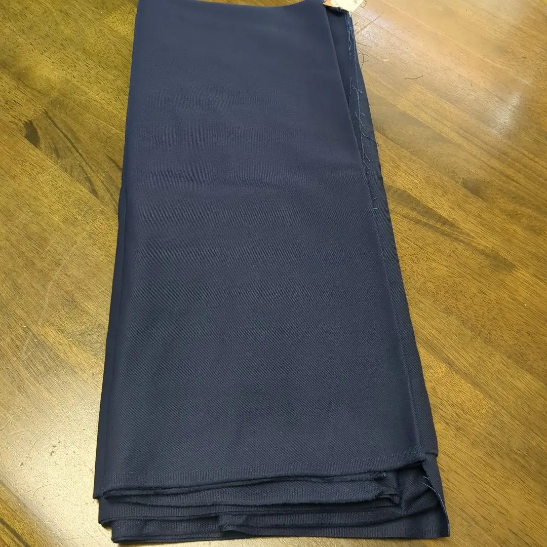 Thumbnail of Navy cotton fabric 3.5m, thick fabric 【Free Shipping】