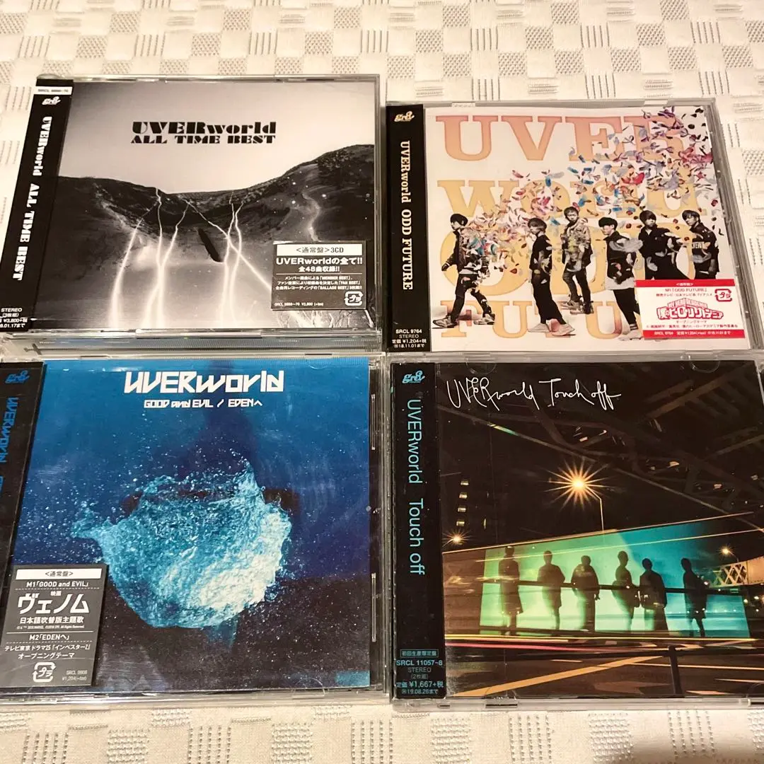 UVERworld BEST版 CD/DVD/Blu-Ray まとめ売り☆ UVERworld BEST版 CD/DVD/Blu-Ray まとめ売り☆