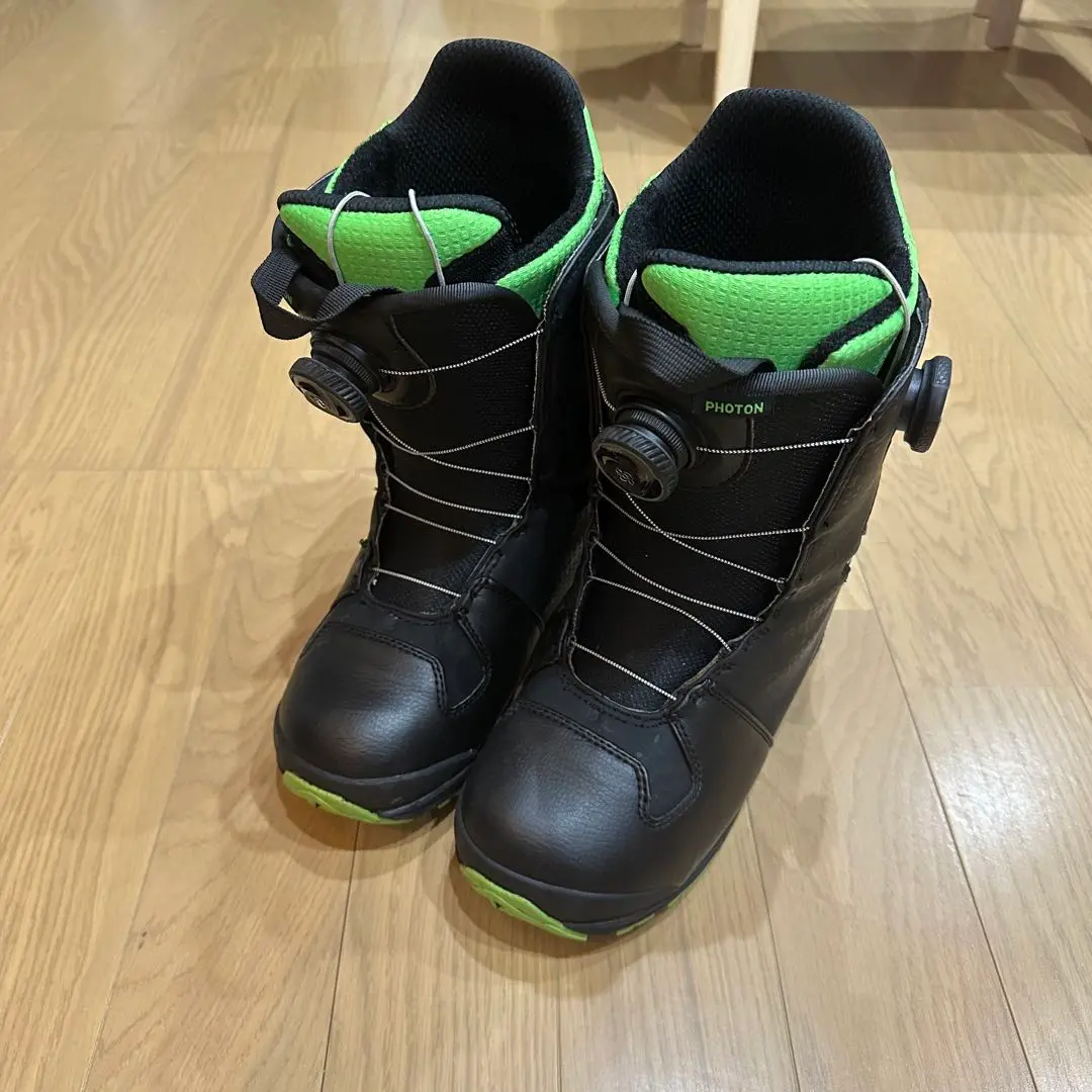 BURTON PHOTONスノーボードブーツ 25.5cmブラック美品ケース付き BURTON (バートン) スノーボードブーツ メンズ SIZE25.5cm