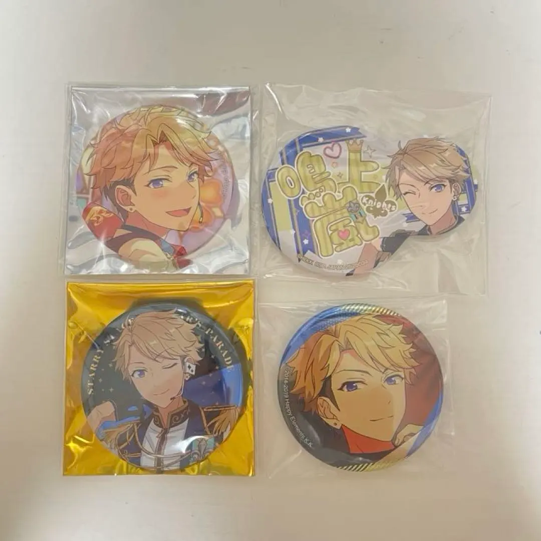 Thumbnail of Ensemble Stars Arashi Narukami Can Badge Set of 4, Bulk Sale